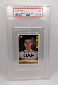 2020 Panini TdF Sticker Tadej Pogacar #369 RC Rookie PSA 9 MINT *READ* - Picture 1 of 2