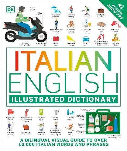 Italian - English Illustrated Dictionary (Paperback) - Image 1 of 1