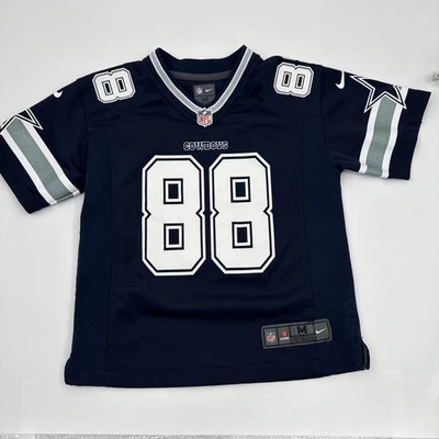 Camiseta de fútbol americano de los Dallas Cowboys para jóvenes niños mediana #88 Dez Bryant Nike On Field * Foto 1 de 4