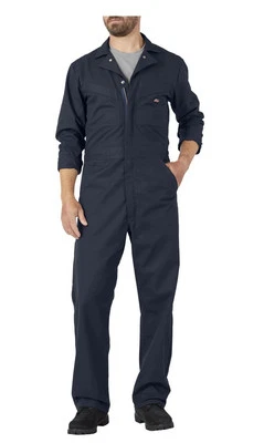 New Dickies Men's Flex Performance Coverall Temp Control Navy Size 2X Large Reg - Image 1 of 4