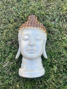Buddha Head Sculpture Indoor/outdoor Decor - Picture 1 of 1