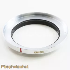 Olympus OM mount lens to Nikon F modifying adapter D4 D4S Df D610 D800 D7100 - Picture 1 of 2