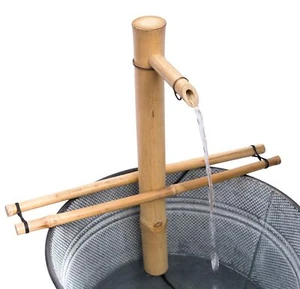 Bamboo Accents 18" Large Adjustable Garden Fountain Kit with Pump - Dramatic ... - Picture 1 of 6