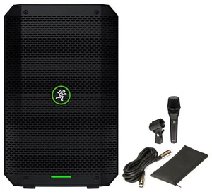 Mackie Thump GO 8" Portable Rechargeable DJ PA Speaker+Bluetooth+EM-89D Mic - Picture 1 of 12
