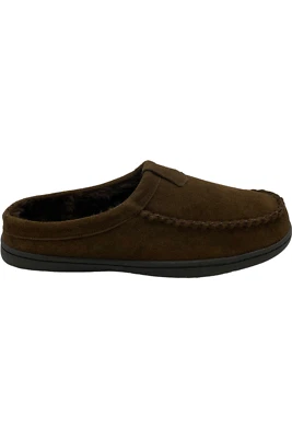 Zapatillas zueco Clarks de gamuza forradas de piel sintética para hombre Foto 1 de 4