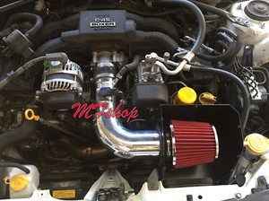 Black Red For 2013-2019 Scion FR-S 2.0L H4 Heat Shield Cold Air Intake + Filter - Picture 1 of 3