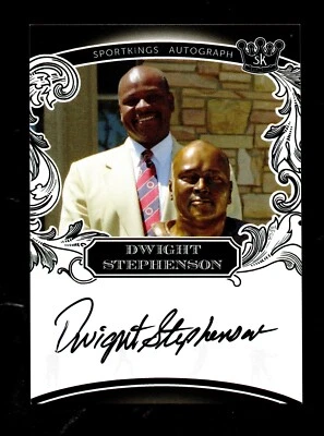 2022 Sportkings Vol 3 Autograph A90 DWIGHT STEPHENSON Miami Dolphins HOF Center - Image 1 of 2