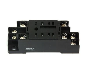 2pc ANLY Relay Timer Socket PYF08A PYF-08A 8P For OMRON MY2 MY2N MY2NJ MY2N-J - Picture 1 of 6
