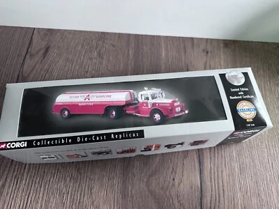 Corgi 51002 Mack LJ Semi Skirted Tanker - Flying 'A' Gasoline - Image 1 of 4