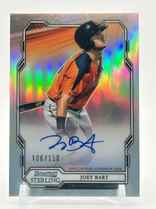 2019 Bowman Sterling Joey Bart Refractor Auto 106/150 #BSPA-JB - Bild 1 von 2