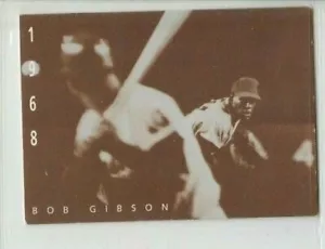 1994 Little Debbie Ken Burns Baseball: The American Epic Food Issue Bob Gibson - Imagen 1 de 2