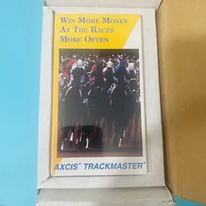 Axcis Trackmaster VHS Win More Money At The Races More Often VTG Horse Racing - Picture 1 of 6