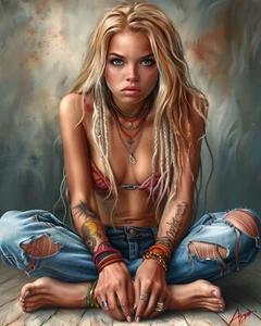 Fierce and Fabulous: Femme Fatale Art in 8x10 Prints 23536414 - Picture 1 of 1