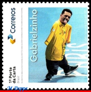 24-85 BRAZIL 2024 GABRIELZINHO, PARALYMPIC GOLD MEDAL, SWIMMING, OLYMPIC, MNH - Picture 1 of 2