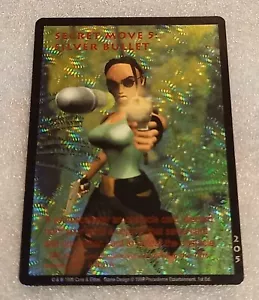 Tomb Raider CCG First Edition #205 Secret Move 5 Silver Bullet Foil Super Rare - Picture 1 of 5