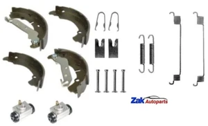 FOR FORD FIESTA MK6 03-08 REAR BRAKE SHOES & KIT & 2 WHEEL CYLINDERS (ALUMINUM) - Picture 1 of 1