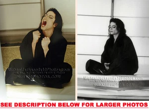MICHAEL JACKSON GRITO Y SERENIDAD 2xFOTOS RARAS - Imagen 1 de 1