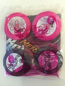 Nerf Rebelle, SEALED Happy Meal Toy #5, Disc Target Game, McDonalds/Hasbro, 2015 - Foto 1 di 4