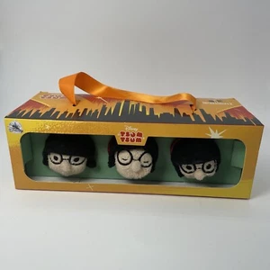 Disney Parks EDNA MODE Incredibles 2 Box Set of 3 Tsum Tsum Plush 3.5" - Picture 1 of 2