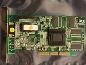 S3 Savage 4 Pro-M AGP  16 MB video graphics card GPU working 86C396 Butterfly - Picture 1 of 5