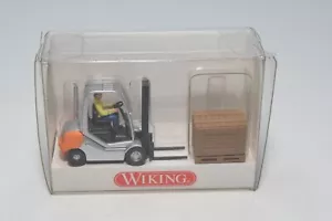 B8 1:87 WIKING 06634029 CARRELLO ELEVATORE ANCORA RX 70-25 CARRELLO ELEVATORE... - Foto 1 di 7