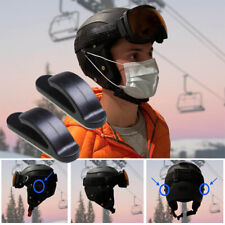 Plastic Mask Holder for Ski Helmet Snowboard Helmet Mask Holder - Self-adhesive