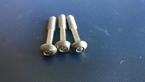 Harley Davidson Vergaser zu Airbox Schraube Edelstahl - 3er Set - Bild 1 von 2