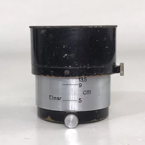LEICA HOOD SUN SHADE FOR 50MM, 90MM ELMAR, 135MM HEKTOR LENSES FIKUS LEITZ - Picture 1 of 10