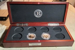 BRADFORD EXCHANGE 75TH ANNIVERSARY D-DAY PROOF COLLECTION BOX w/ 2 COINS INSIDE - Picture 1 of 14