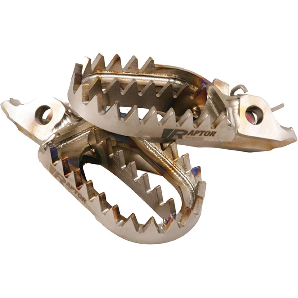 Raptor Titanium Foot Pegs 09-0451-00-08 - Image 1 of 3