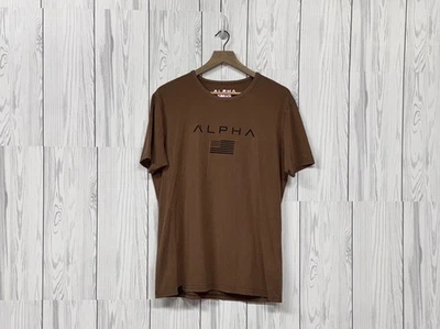 Alpha athletic t shirt mens size extra large athleti-fit short sleeve crew neck - Image 1 of 4