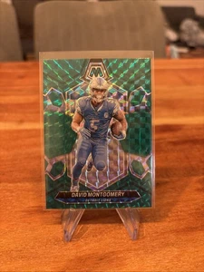 2024 Panini Mosaic - David Montgomery #72 Choice Peacock Mosaic Prizm - Bild 1 von 2
