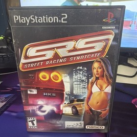 SRS Street Racing Syndicate PS2 PlayStation 2 No Manual Tested