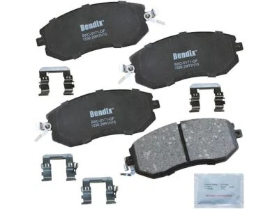 Para 2013-2014 Subaru WRX conjunto de pastilhas de freio dianteiro Bendix 32144VTNT - Imagem 1 de 2