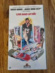 Roger Moore James Bond 007 Live and let die VHS 1994 NEU OVP in Folie VGA? - Bild 1 von 6