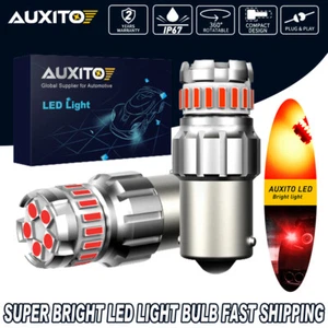 No Error LED BA15S 1156 Brake Light Bulb Bus Blinker RED INDICATOR 23SMD 3030 - Imagen 1 de 9