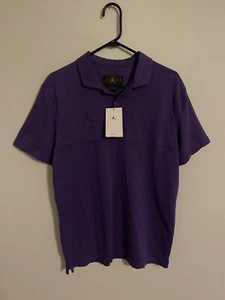 Nike Air Jordan Dri-Fit Golf Polo Shirt Purple DQ7905-493 - Men's Medium - New! - Picture 1 of 4