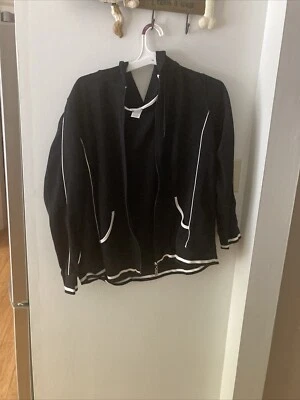 Sudadera con capucha con cremallera Fashion Bug para dama talla 18-20 W Foto 1 de 3