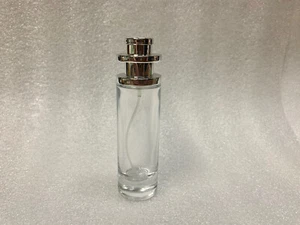 30ml 1 oz LV Type, Empty Thick Glass Perfume Bottle Silver Sprayer and Cap - Picture 1 of 5
