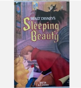Sleeping Beauty Betamax BETA Tape Walt Disney Black Diamond HIFI In Clamshell - Bild 1 von 2