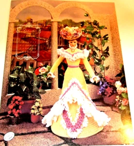 Annie's Calendar Bed Doll Society - Sept Garden Party Frock -Fashion Doll (V) - Picture 1 of 3