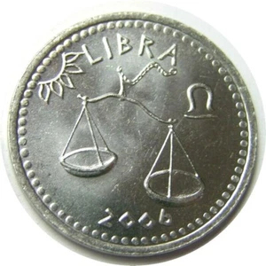 elf Somaliland 10 Shillings 2006 Zodiac  Libra   The Scales - Picture 1 of 2