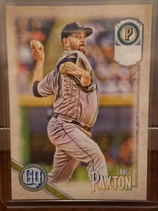JAMES PAXTON 2018 Topps Gypsy Queen SQUADRA MANCANTE TARGHETTA VARIANTE SP #256 - Foto 1 di 2