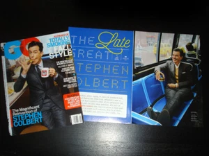 Artículo editorial de 10 páginas de Stephen Colbert + portada GQ Estados Unidos septiembre 2015 - Imagen 1 de 1