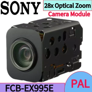 Módulo de cámara bloque CCD color zoom óptico 28x SONY FCB-EX995EP CAJA cámara PAL - Imagen 1 de 5
