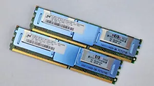 Micron Crucial 2x1GB DDR2 ECC Server Memory Kit - Picture 1 of 2