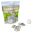 50 - Anneaux D double barre Country Brook Design® 1 pouce