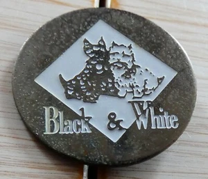PIN'S DRINK WHISKY HUND BLACK & WHITE - Bild 1 von 4
