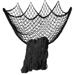 Nature Fish Net Wall Decoration with Shells Ocean Themed Wall Hangings Fishin... - Picture 1 of 6
