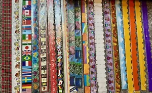 Vintage Teacher Bulletin Board Border Trim Lot Ocean ABC Fall Clouds Colors ++ - Picture 1 of 6